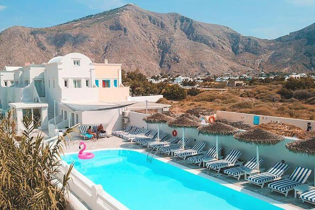 Perissa Beachfront Rooms Eksteriør bilde